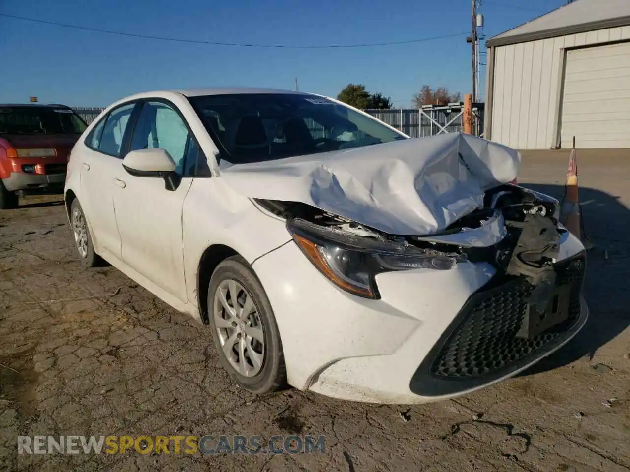 1 Photograph of a damaged car 5YFEPRAE2LP103608 TOYOTA COROLLA 2020