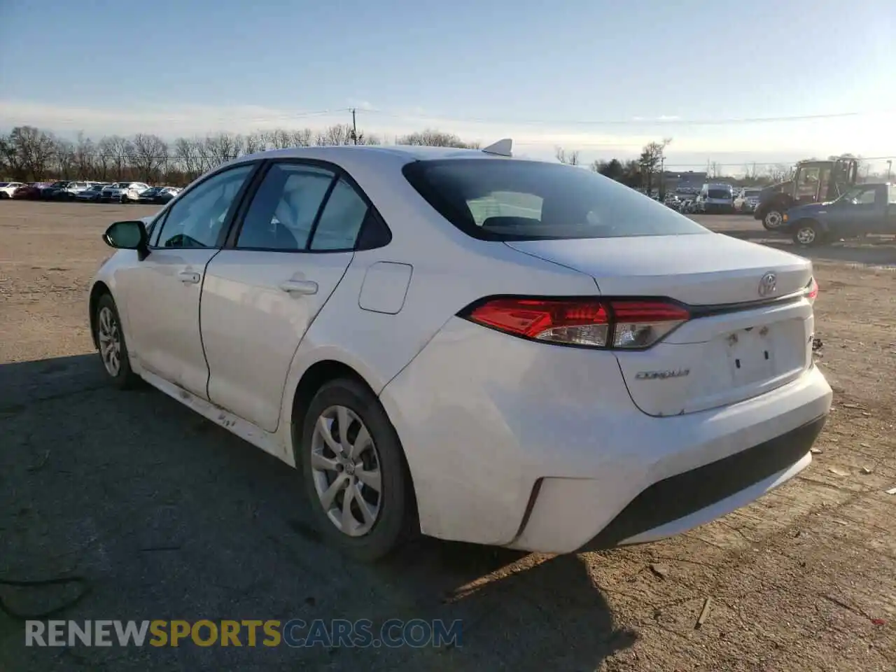 3 Photograph of a damaged car 5YFEPRAE2LP103608 TOYOTA COROLLA 2020