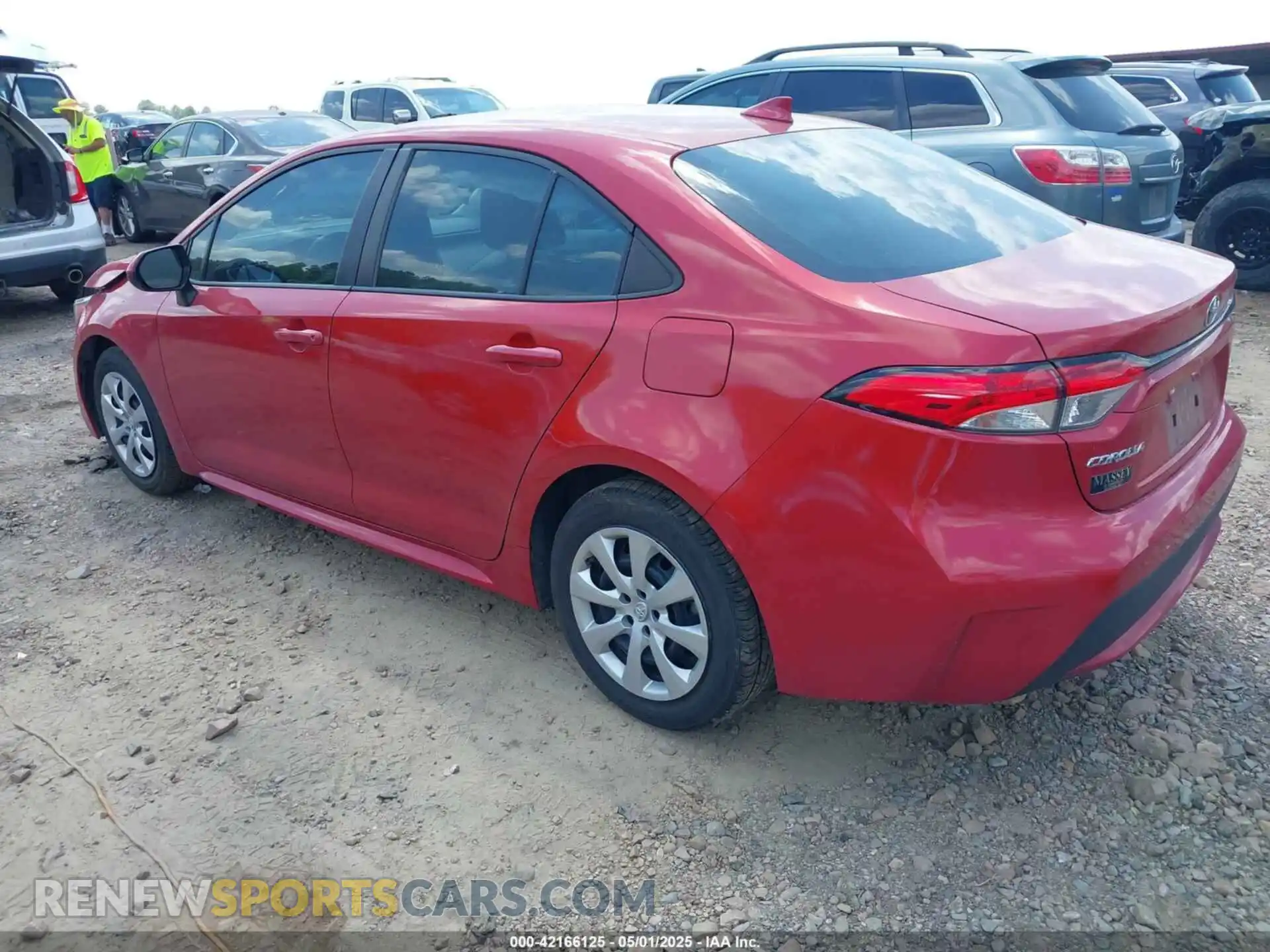 3 Photograph of a damaged car 5YFEPRAE2LP105200 TOYOTA COROLLA 2020