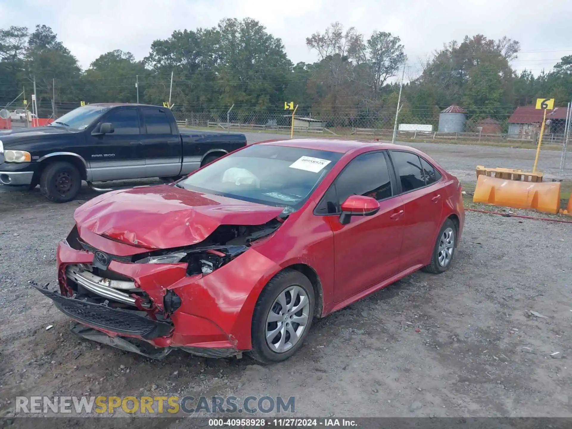 2 Photograph of a damaged car 5YFEPRAE2LP107853 TOYOTA COROLLA 2020