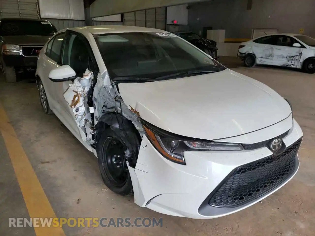 1 fotografías del automóvil dañado 5YFEPRAE2LP110431 TOYOTA COROLLA 2020