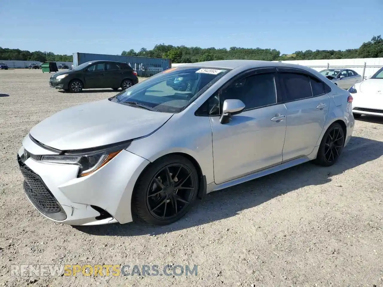 1 Photograph of a damaged car 5YFEPRAE2LP110493 TOYOTA COROLLA 2020