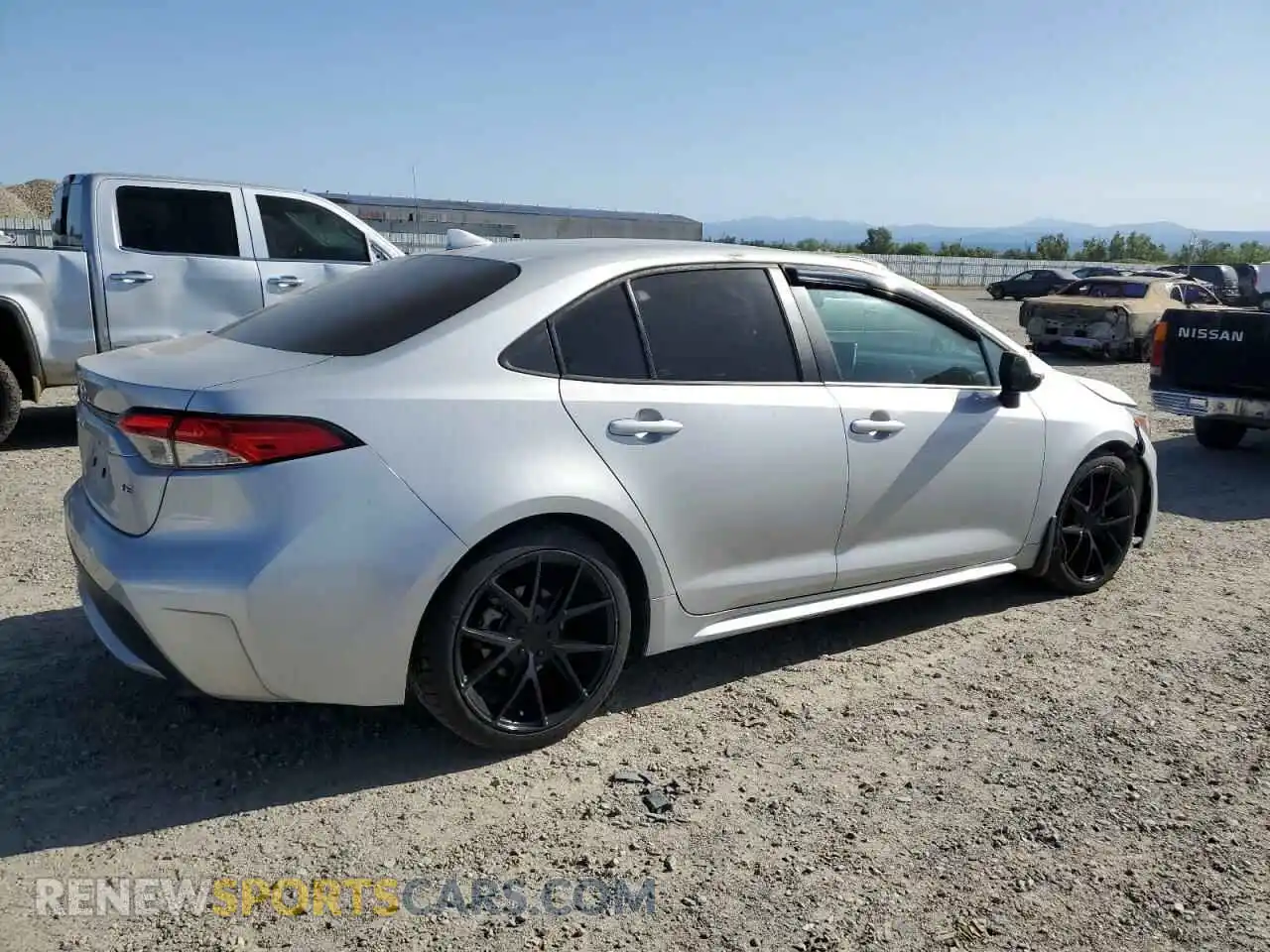 3 Photograph of a damaged car 5YFEPRAE2LP110493 TOYOTA COROLLA 2020