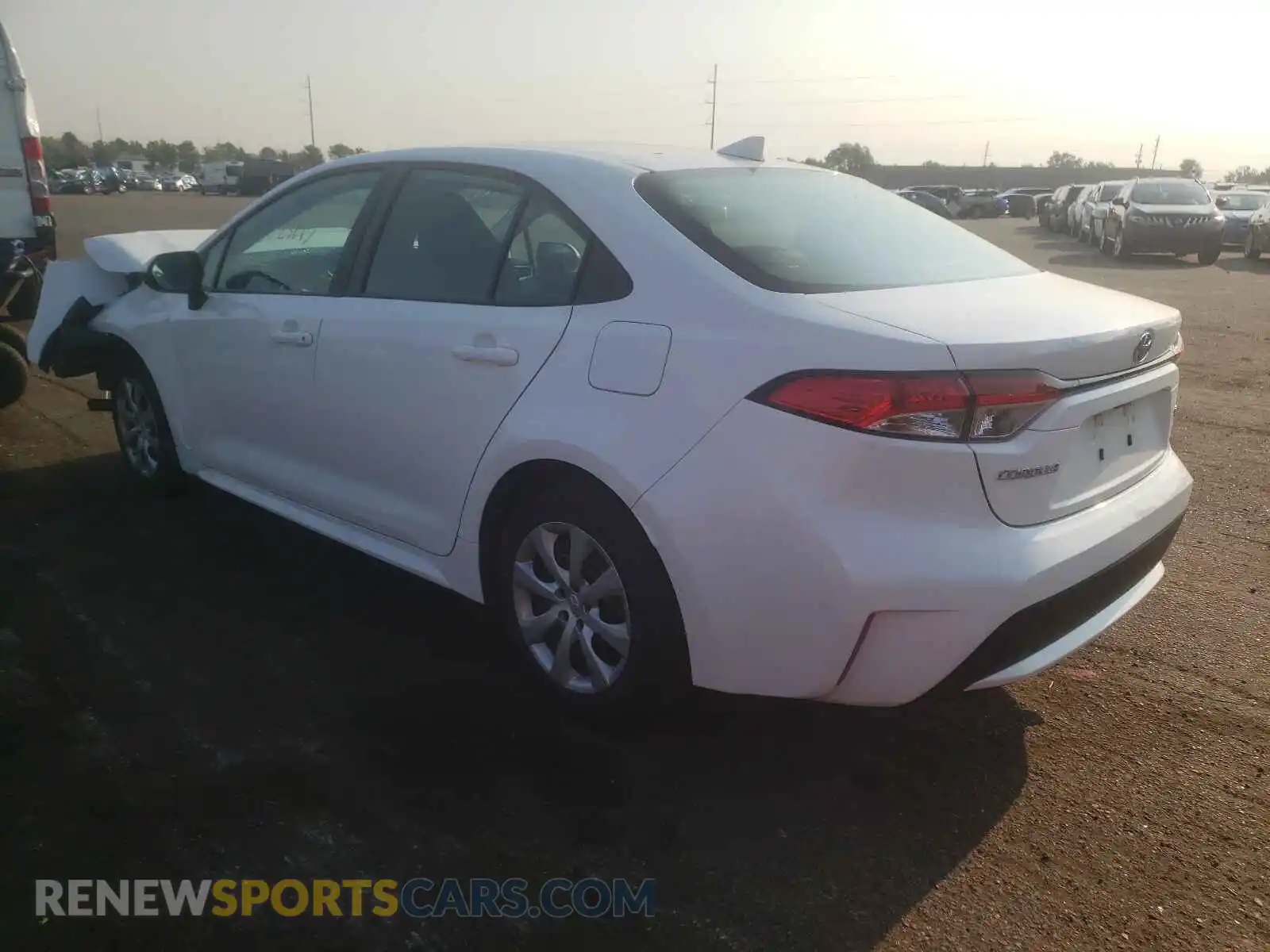 3 Photograph of a damaged car 5YFEPRAE2LP119002 TOYOTA COROLLA 2020