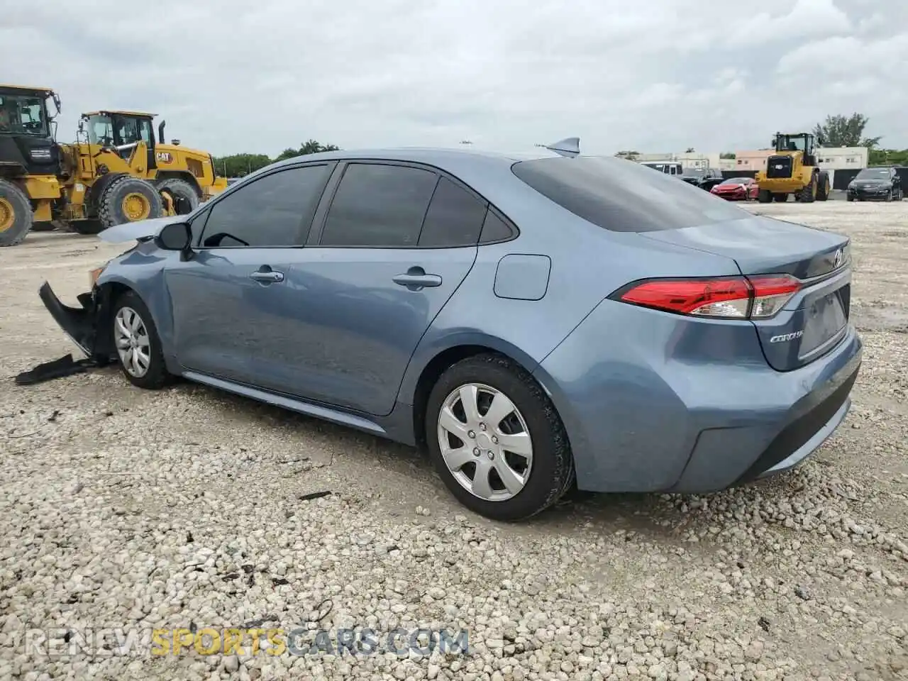 2 Photograph of a damaged car 5YFEPRAE2LP134048 TOYOTA COROLLA 2020