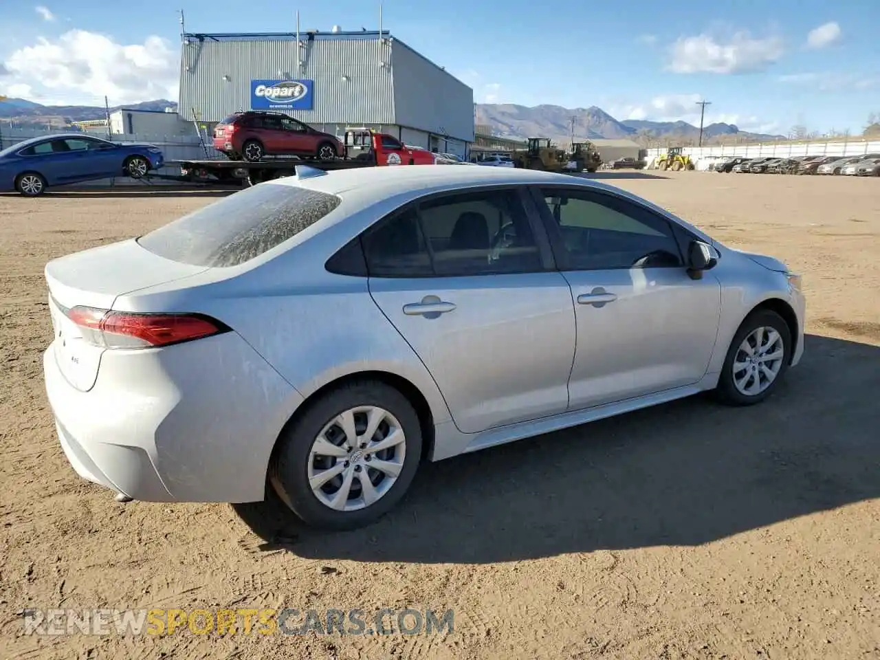 3 Photograph of a damaged car 5YFEPRAE2LP134339 TOYOTA COROLLA 2020