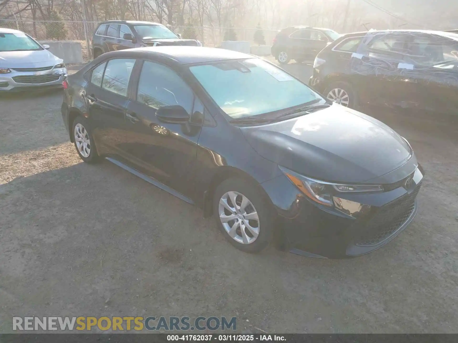 1 Photograph of a damaged car 5YFEPRAE2LP134700 TOYOTA COROLLA 2020