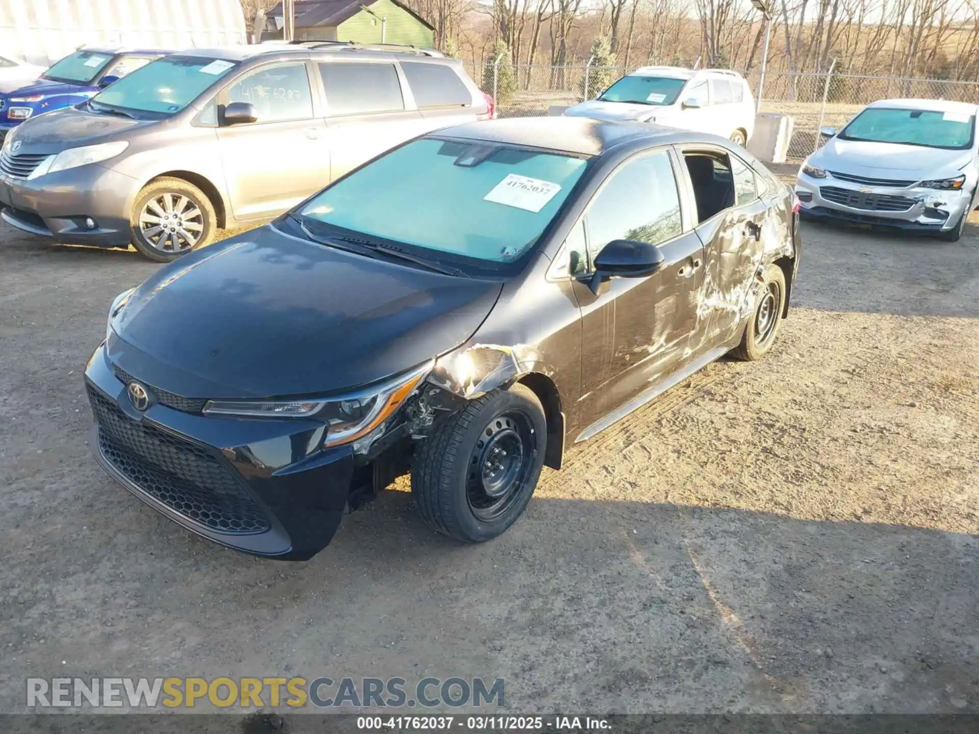 2 Photograph of a damaged car 5YFEPRAE2LP134700 TOYOTA COROLLA 2020