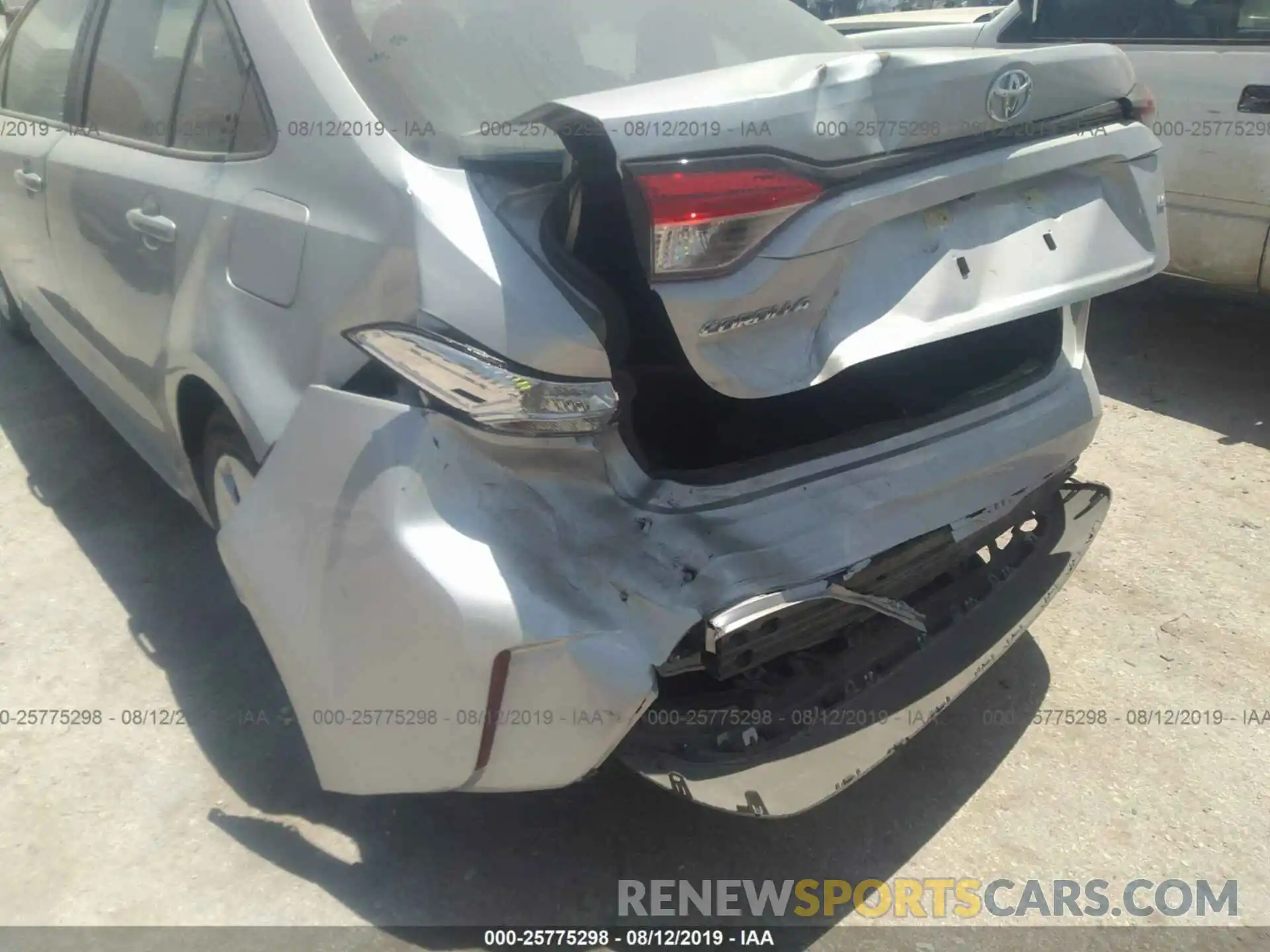 6 Photograph of a damaged car 5YFEPRAE3LP007535 TOYOTA COROLLA 2020