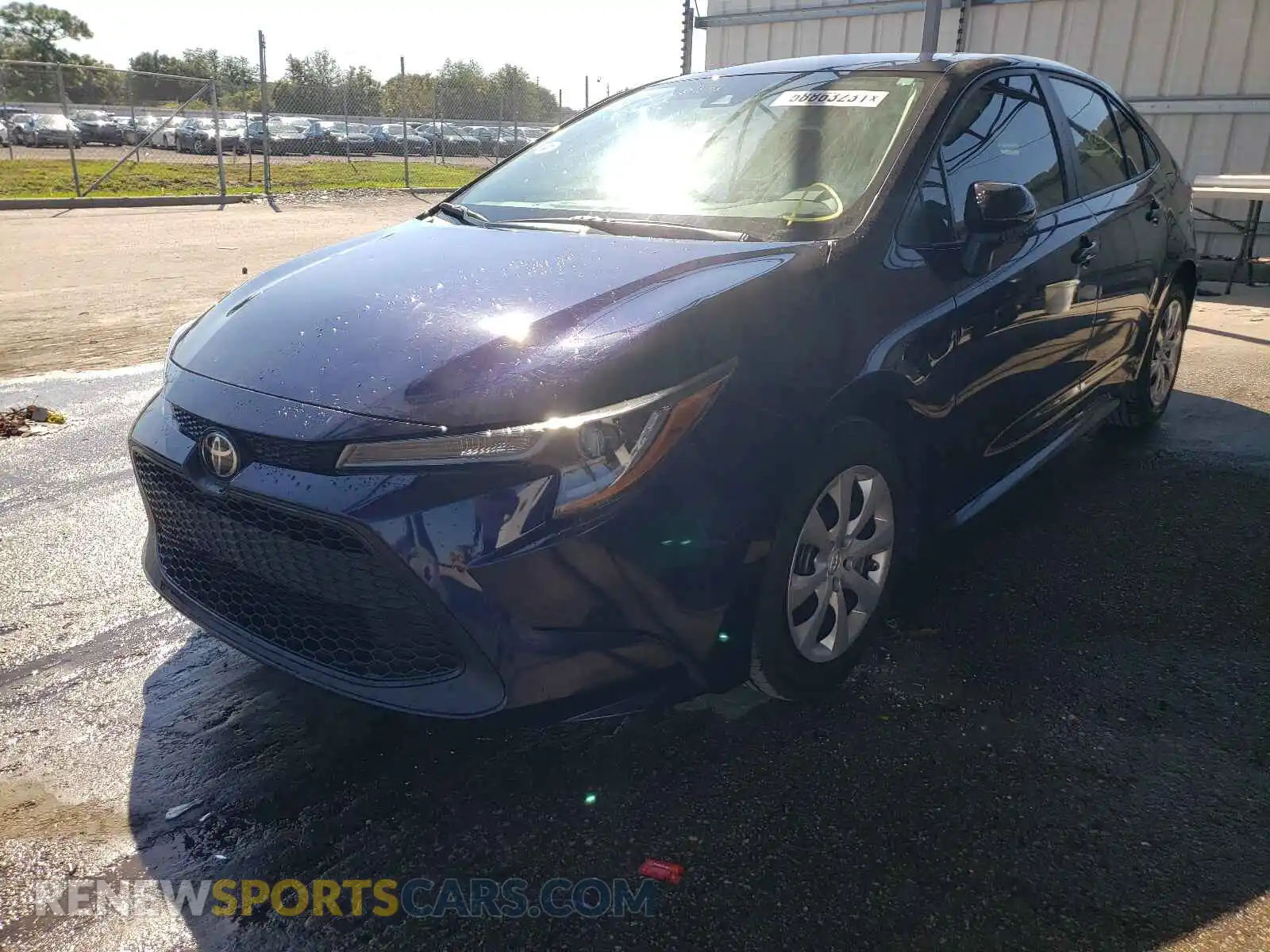 2 Photograph of a damaged car 5YFEPRAE3LP008149 TOYOTA COROLLA 2020