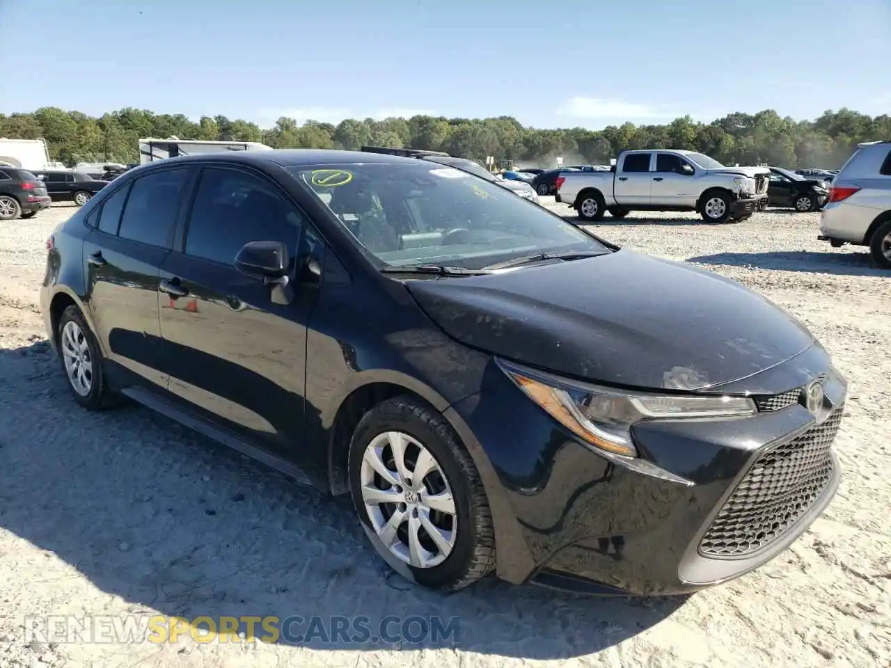 1 Photograph of a damaged car 5YFEPRAE3LP009463 TOYOTA COROLLA 2020