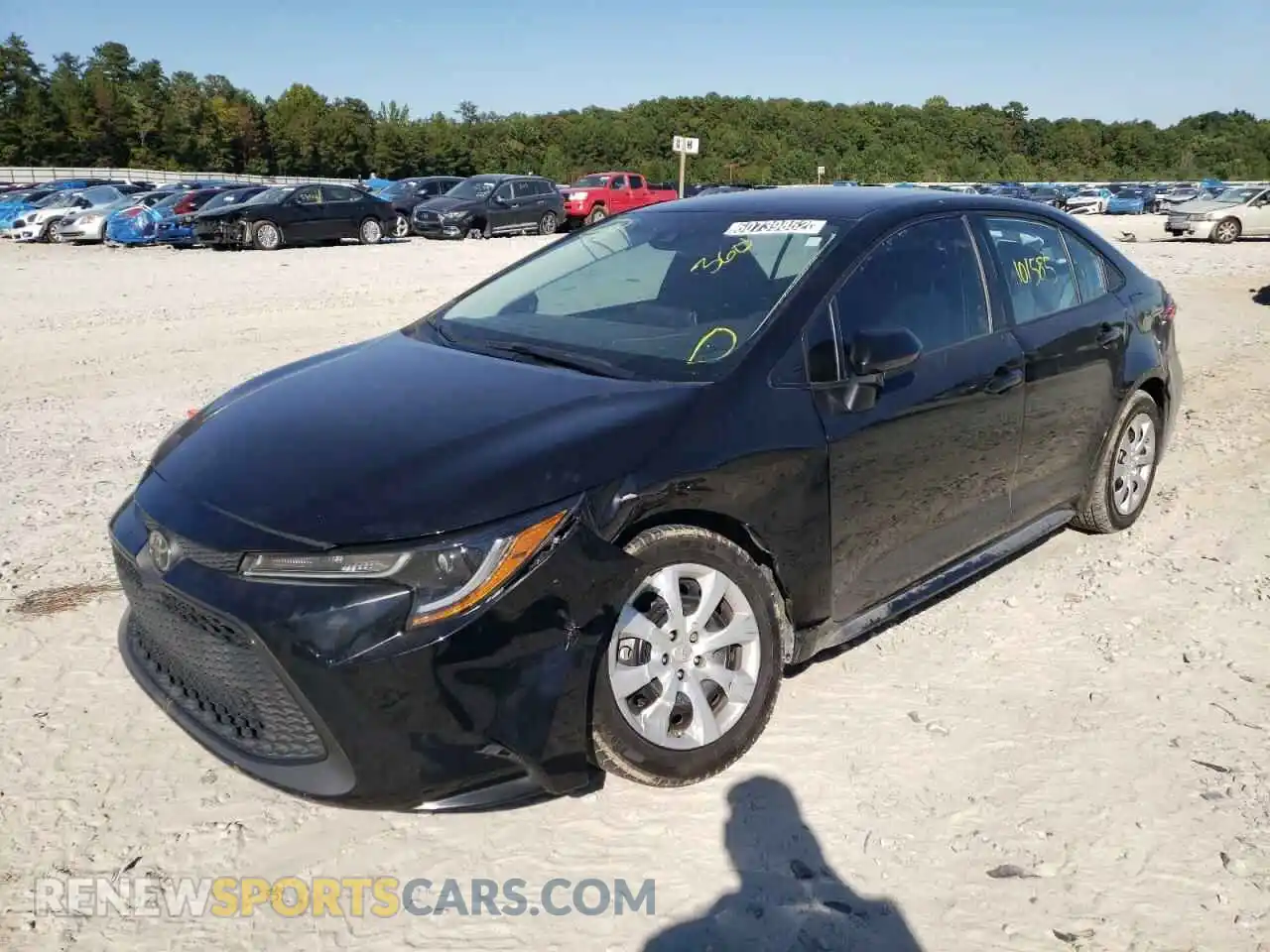 2 Photograph of a damaged car 5YFEPRAE3LP009463 TOYOTA COROLLA 2020