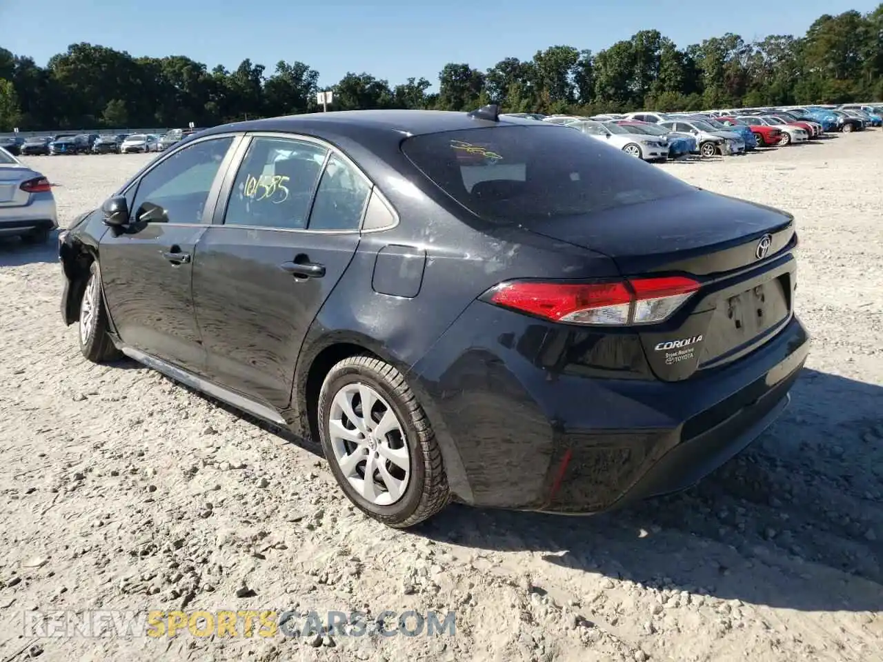3 Photograph of a damaged car 5YFEPRAE3LP009463 TOYOTA COROLLA 2020