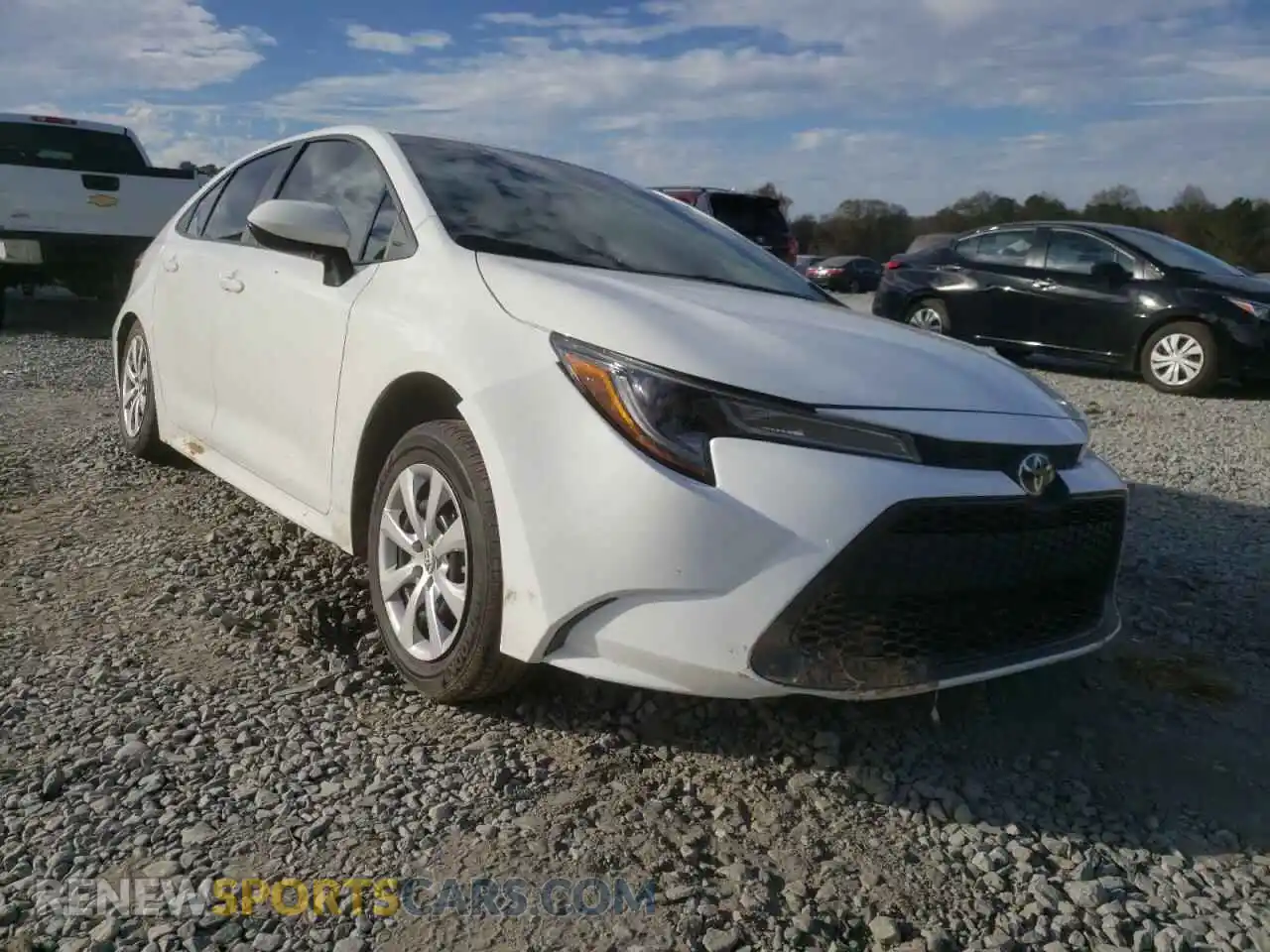1 Фотография поврежденного автомобиля 5YFEPRAE3LP009902 TOYOTA COROLLA 2020