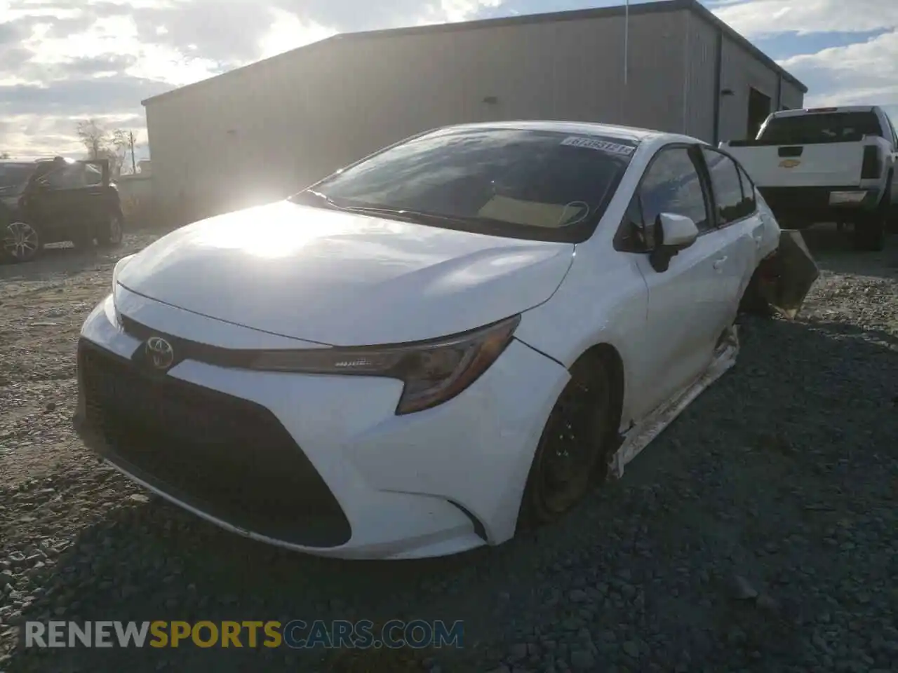 2 Фотография поврежденного автомобиля 5YFEPRAE3LP009902 TOYOTA COROLLA 2020