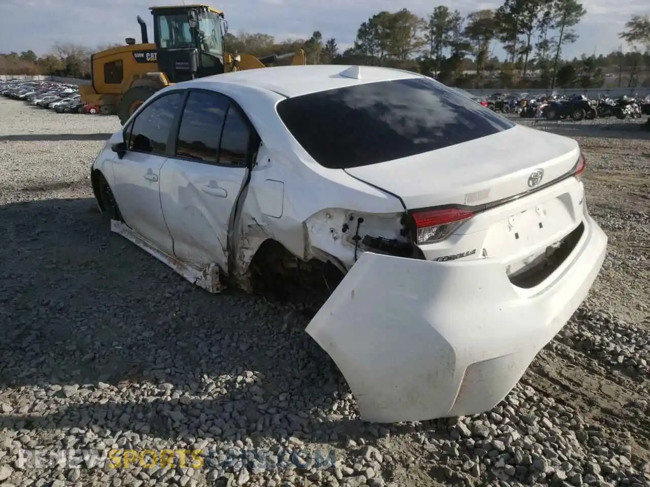 3 Фотография поврежденного автомобиля 5YFEPRAE3LP009902 TOYOTA COROLLA 2020
