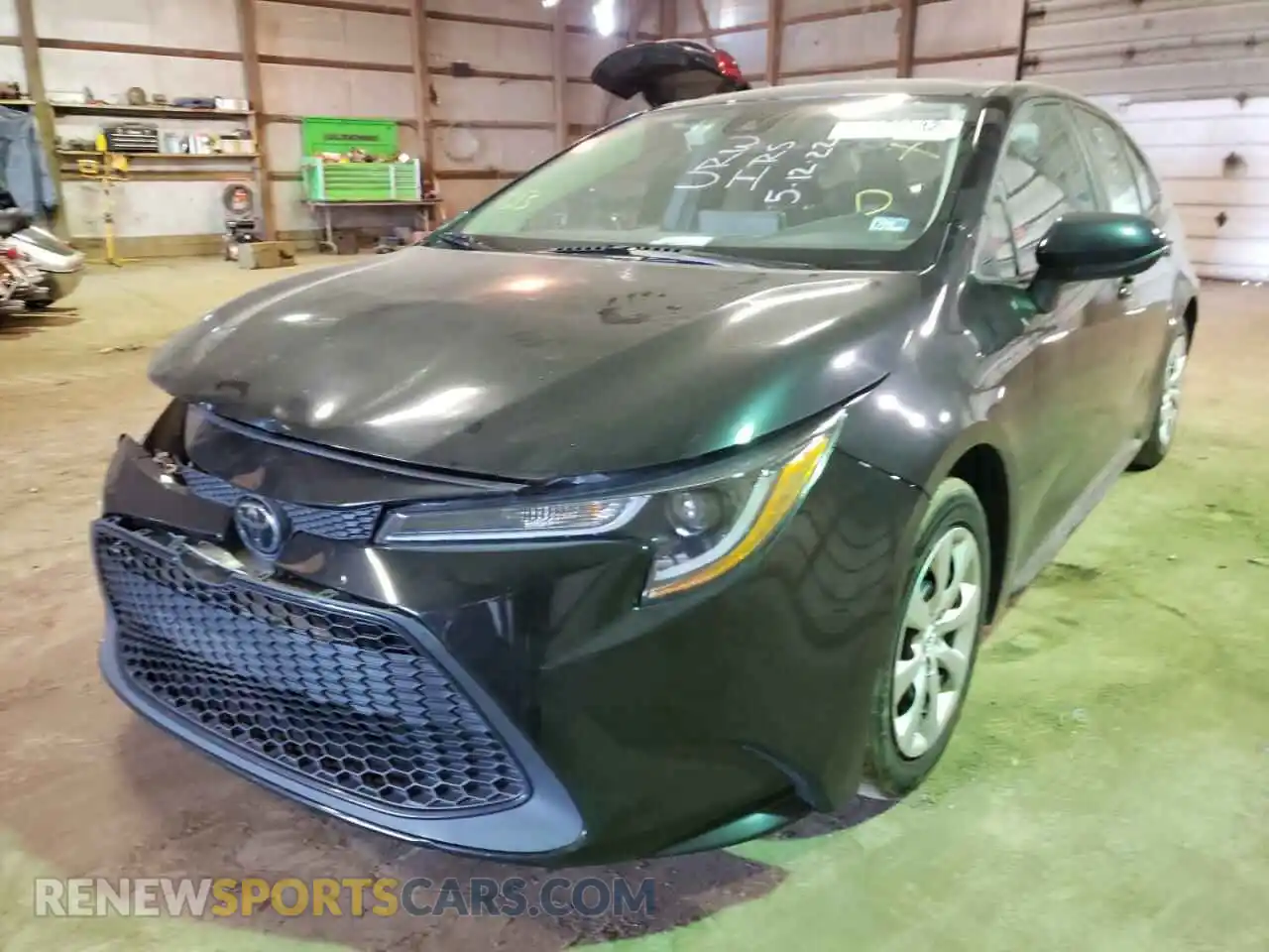 2 Photograph of a damaged car 5YFEPRAE3LP021581 TOYOTA COROLLA 2020