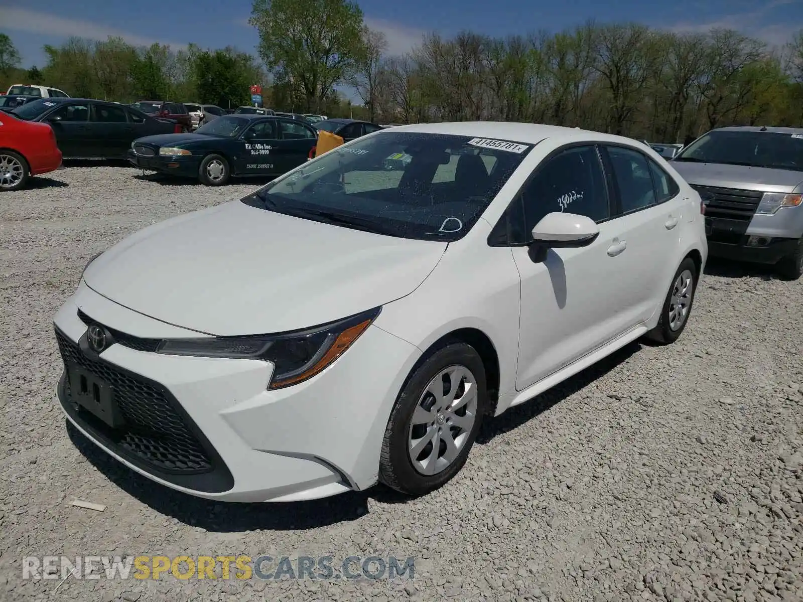 2 Photograph of a damaged car 5YFEPRAE3LP021676 TOYOTA COROLLA 2020