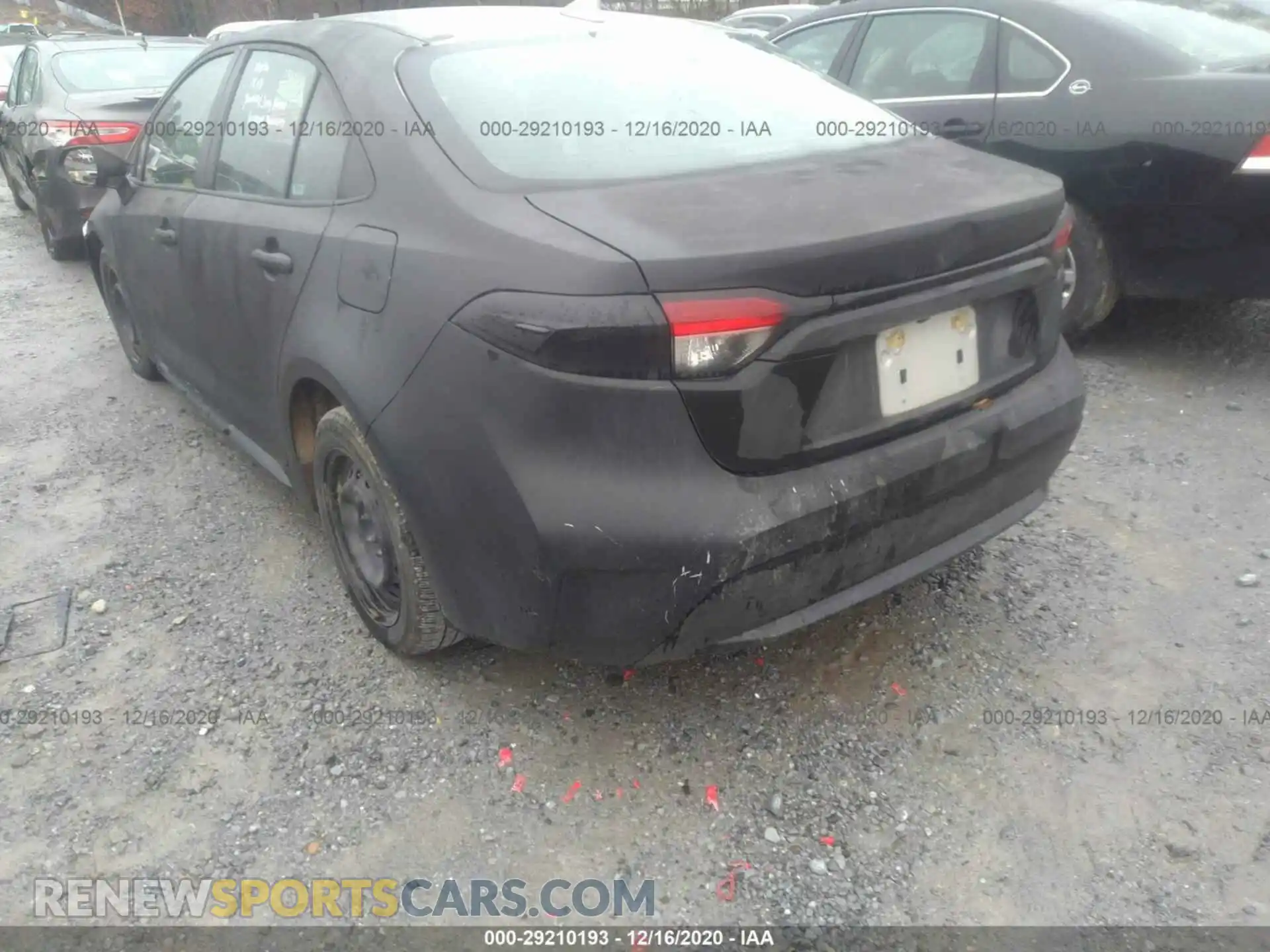 3 Photograph of a damaged car 5YFEPRAE3LP022178 TOYOTA COROLLA 2020