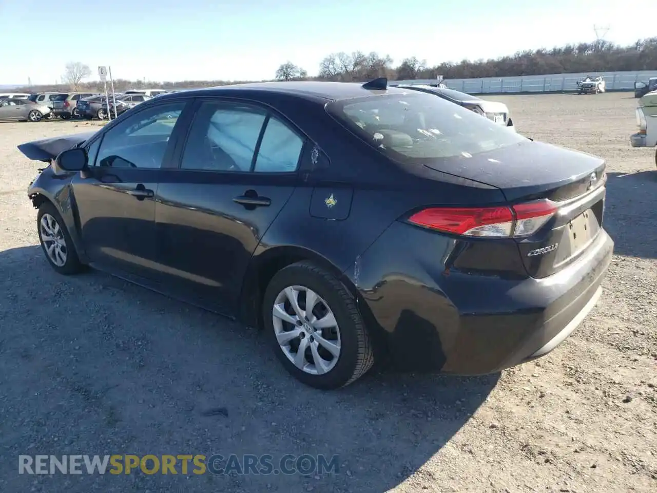 2 Photograph of a damaged car 5YFEPRAE3LP025047 TOYOTA COROLLA 2020