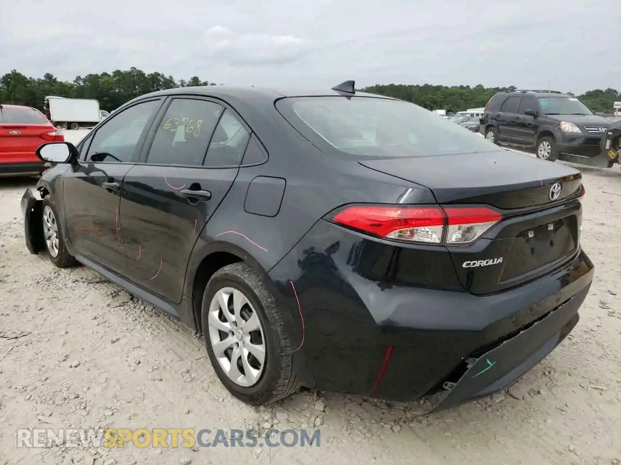 3 Photograph of a damaged car 5YFEPRAE3LP026330 TOYOTA COROLLA 2020