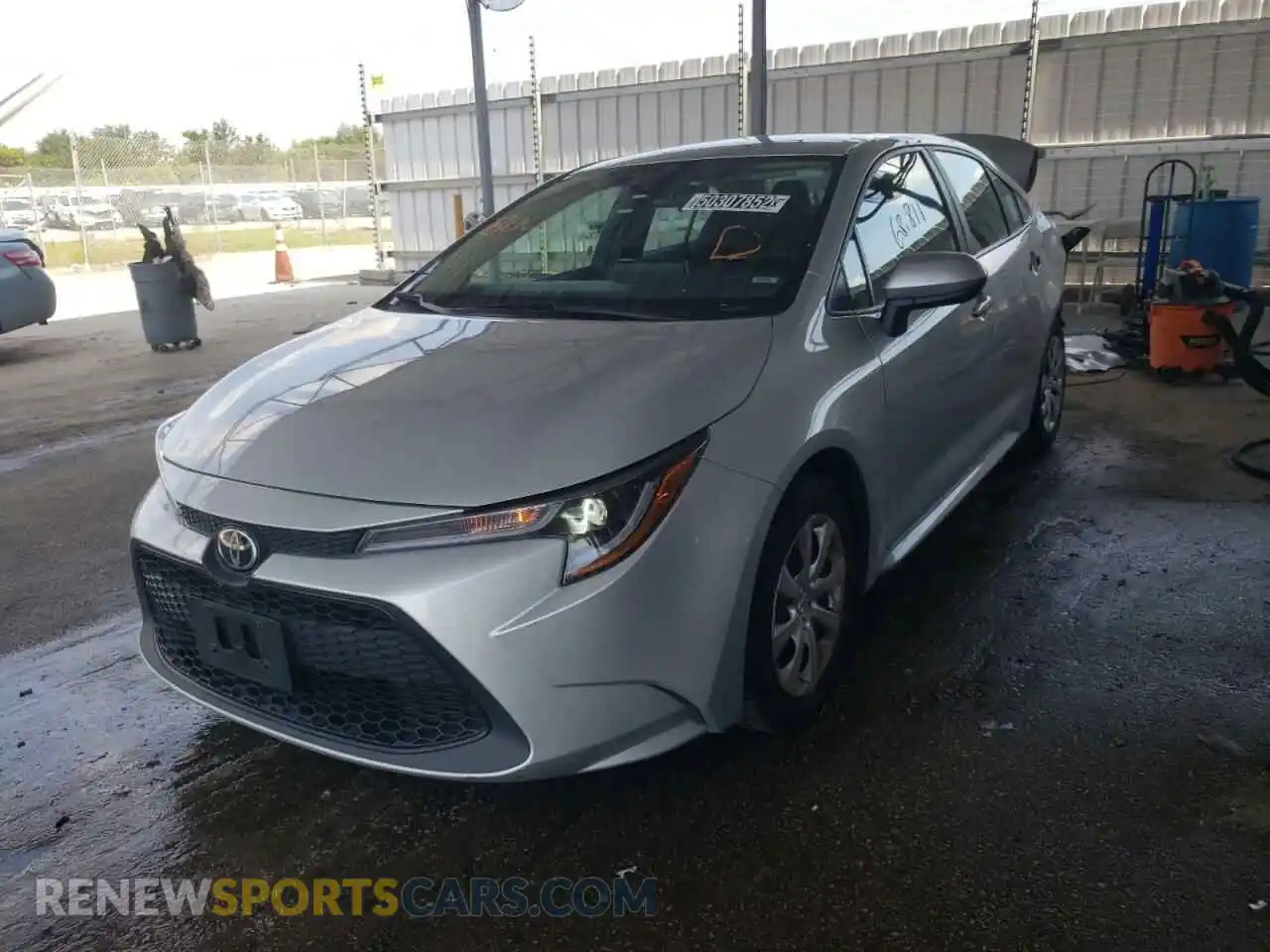 2 Photograph of a damaged car 5YFEPRAE3LP028434 TOYOTA COROLLA 2020