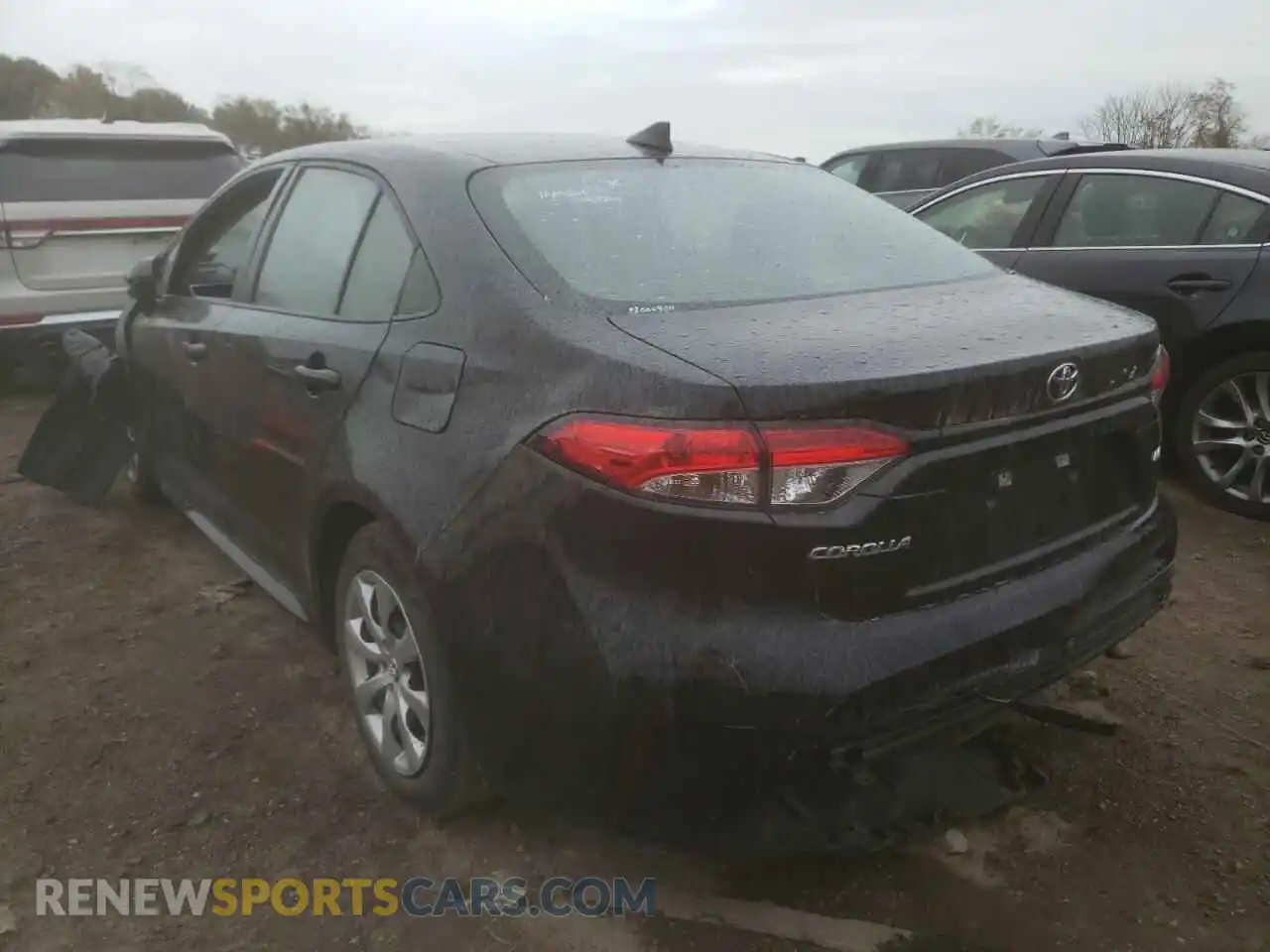 3 Photograph of a damaged car 5YFEPRAE3LP030071 TOYOTA COROLLA 2020