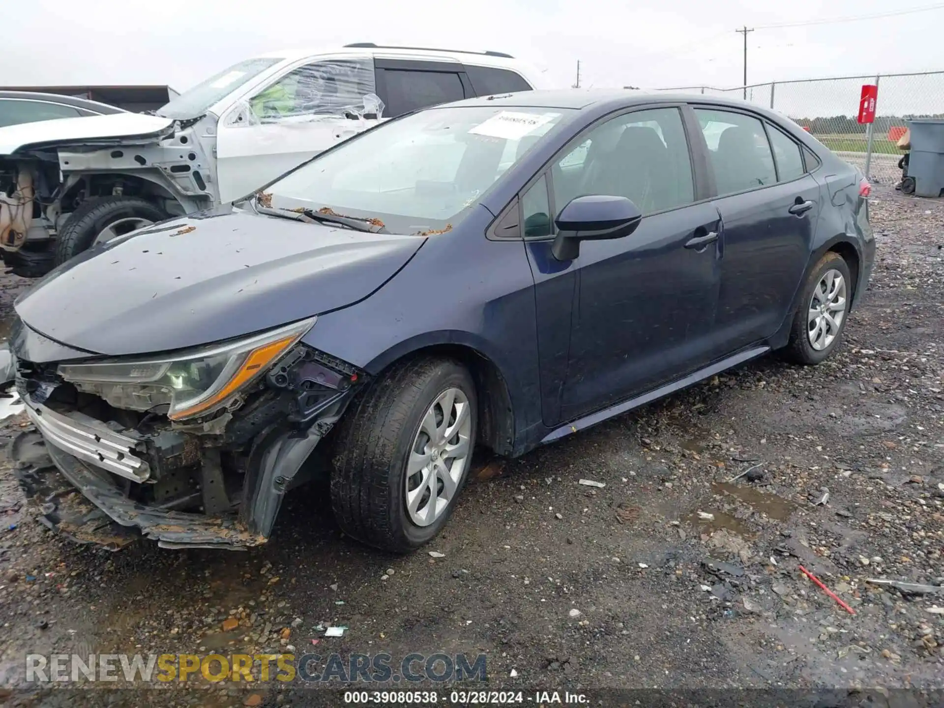 2 Photograph of a damaged car 5YFEPRAE3LP034072 TOYOTA COROLLA 2020