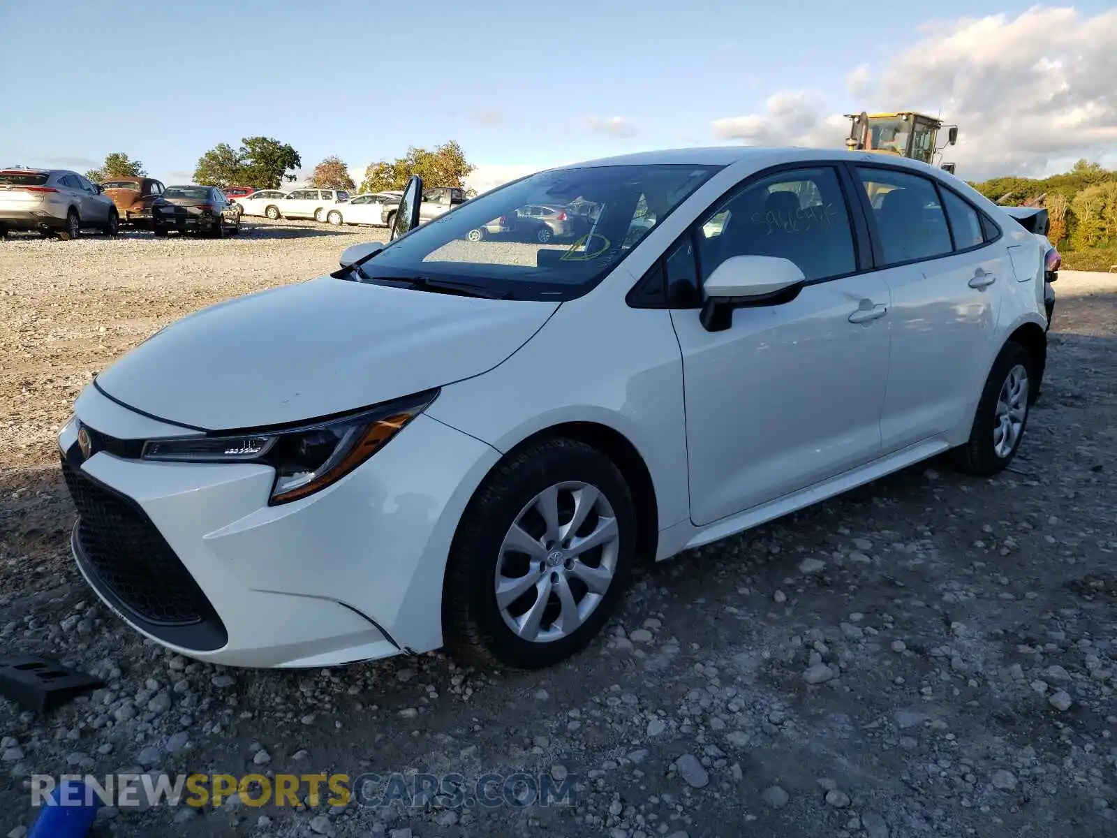 2 Photograph of a damaged car 5YFEPRAE3LP037666 TOYOTA COROLLA 2020