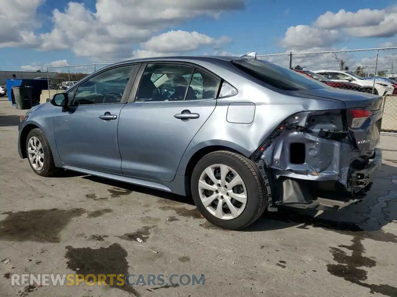 2 Photograph of a damaged car 5YFEPRAE3LP042866 TOYOTA COROLLA 2020