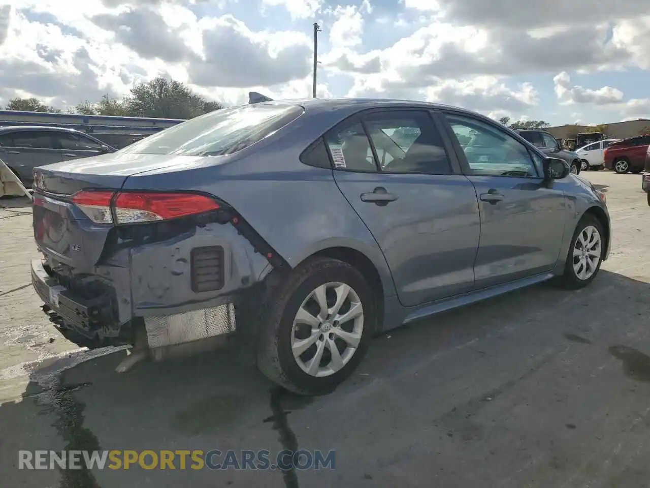 3 Photograph of a damaged car 5YFEPRAE3LP042866 TOYOTA COROLLA 2020
