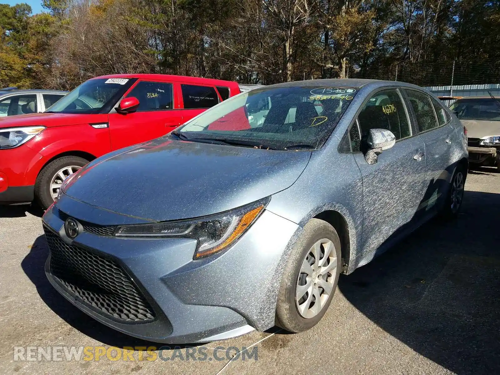 2 Photograph of a damaged car 5YFEPRAE3LP043287 TOYOTA COROLLA 2020