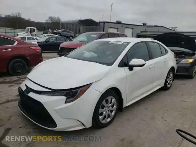 2 Photograph of a damaged car 5YFEPRAE3LP043726 TOYOTA COROLLA 2020
