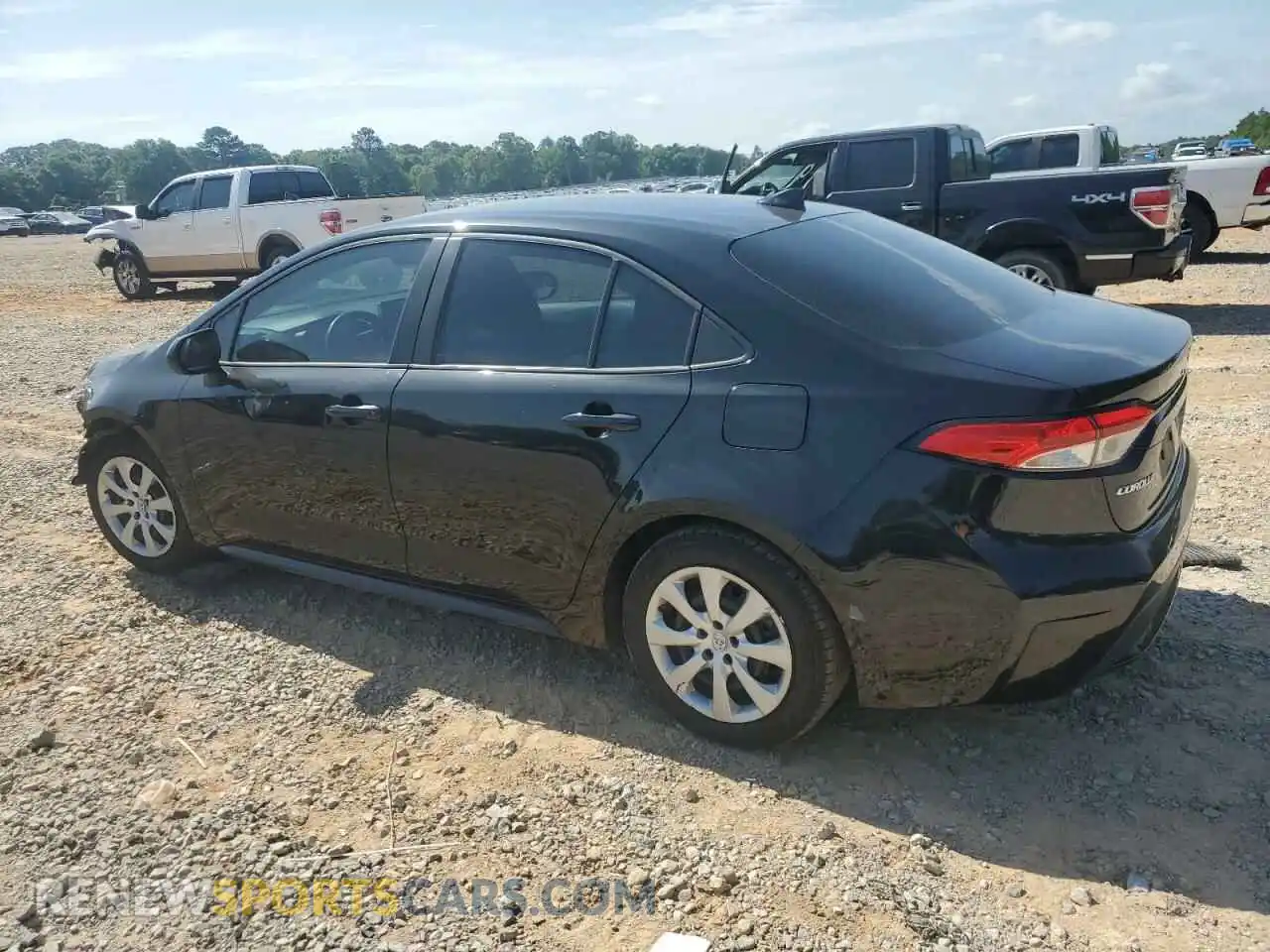 2 Photograph of a damaged car 5YFEPRAE3LP056105 TOYOTA COROLLA 2020