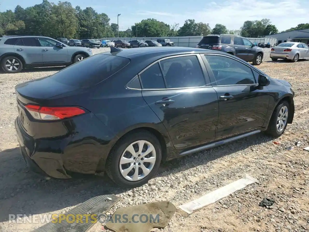 3 Photograph of a damaged car 5YFEPRAE3LP056105 TOYOTA COROLLA 2020