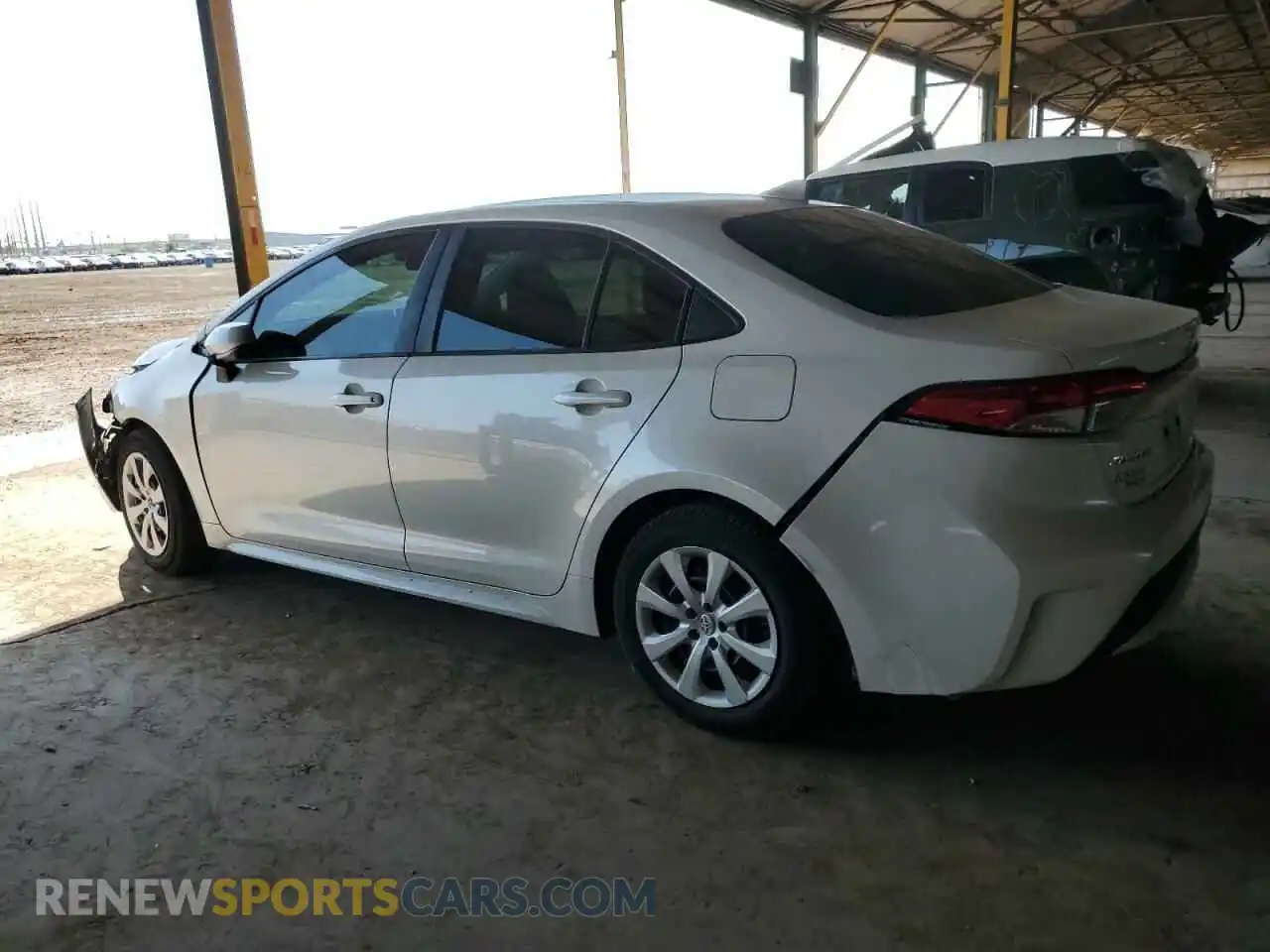 2 Фотография поврежденного автомобиля 5YFEPRAE3LP061711 TOYOTA COROLLA 2020
