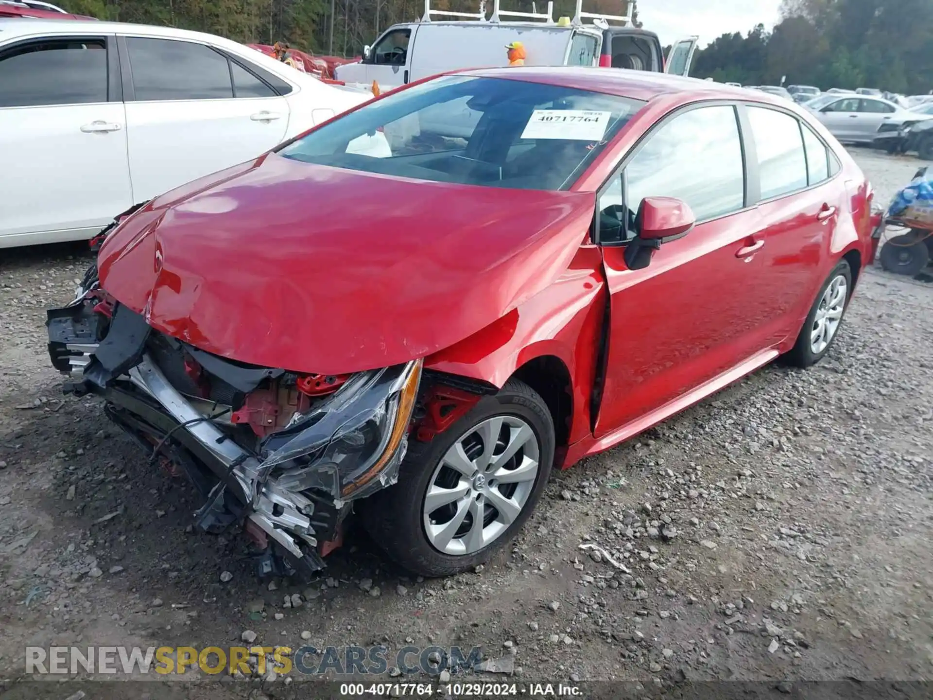 2 Photograph of a damaged car 5YFEPRAE3LP067413 TOYOTA COROLLA 2020