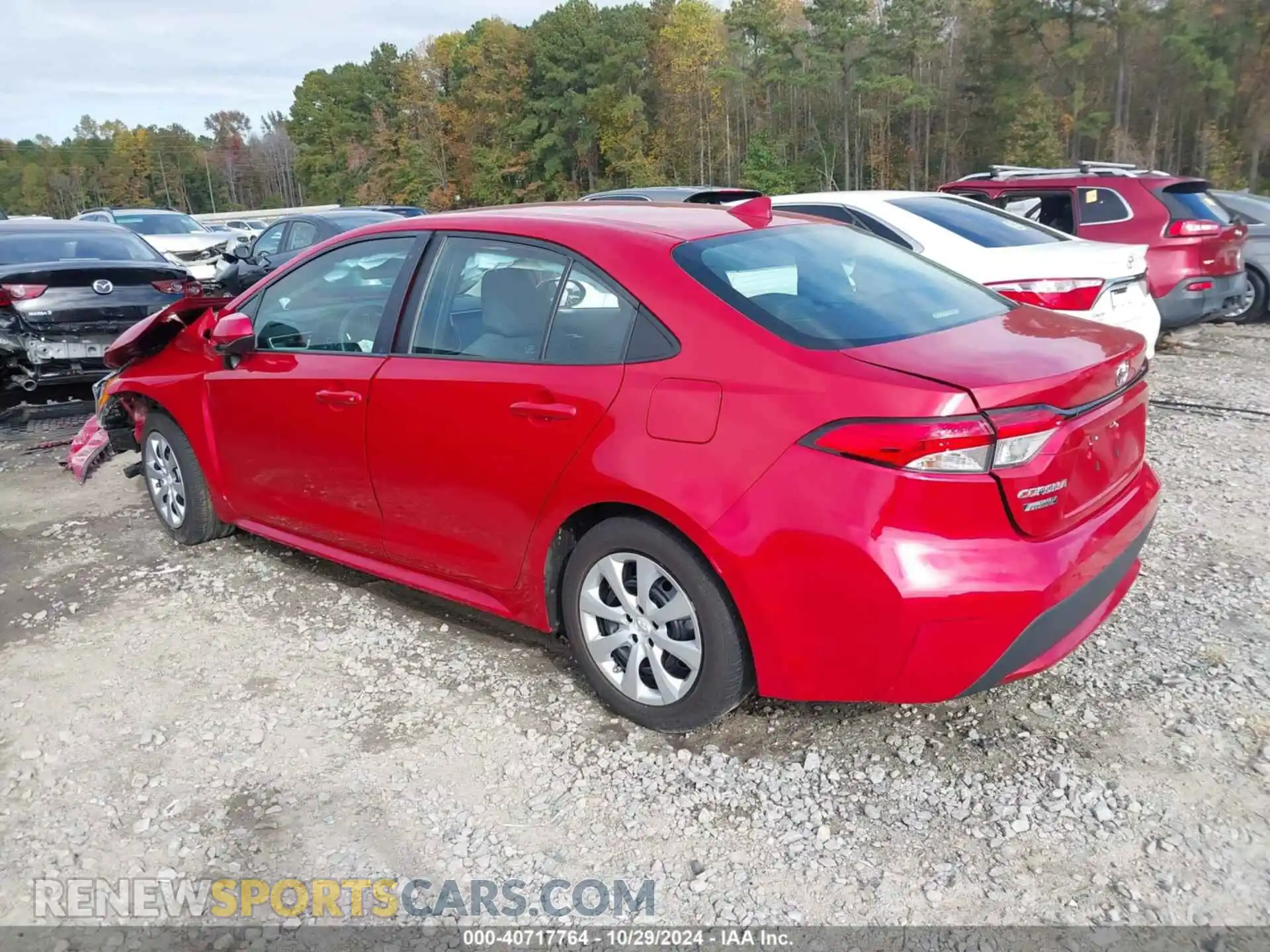 3 Photograph of a damaged car 5YFEPRAE3LP067413 TOYOTA COROLLA 2020