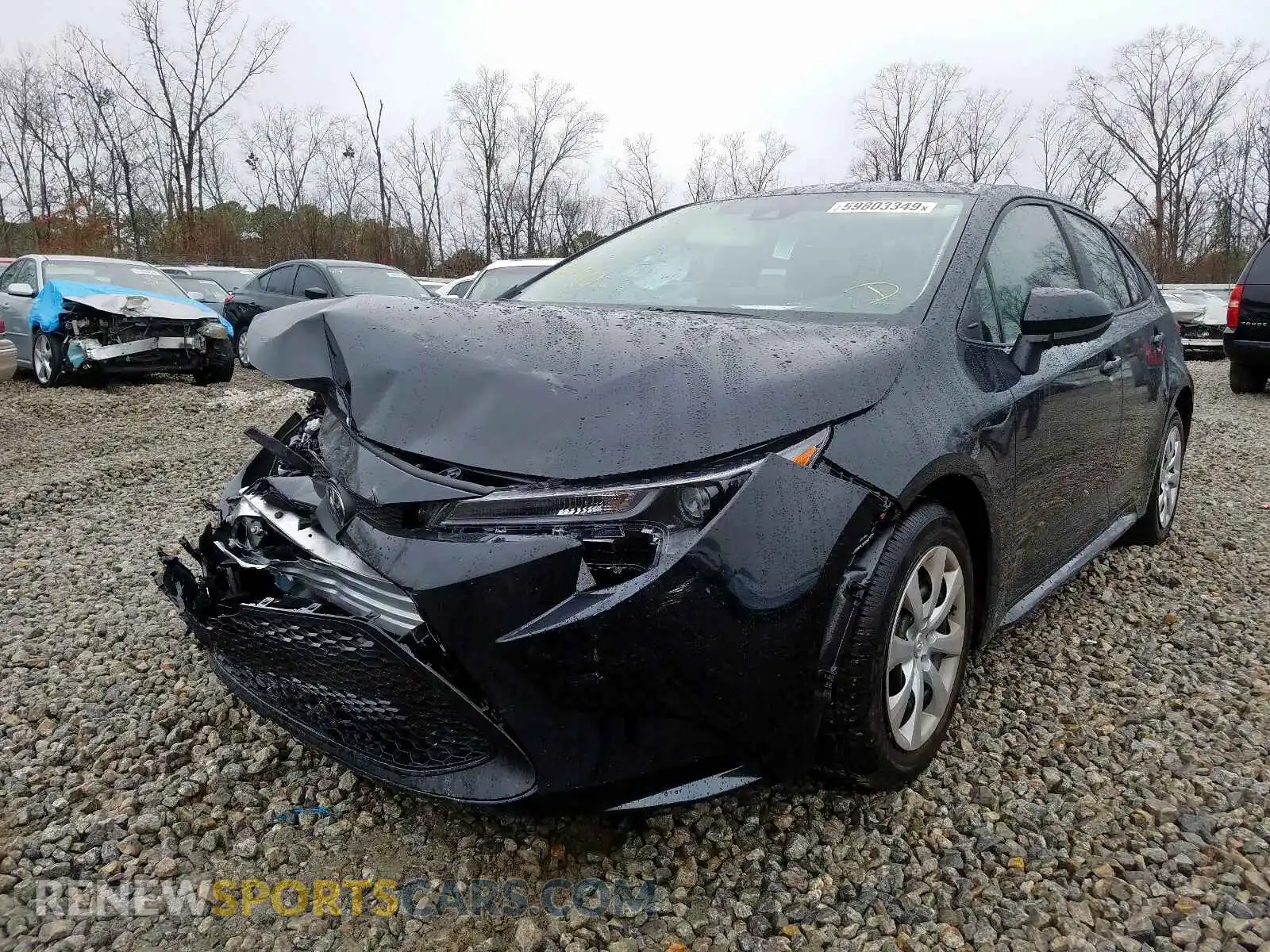 2 Photograph of a damaged car 5YFEPRAE3LP068190 TOYOTA COROLLA 2020