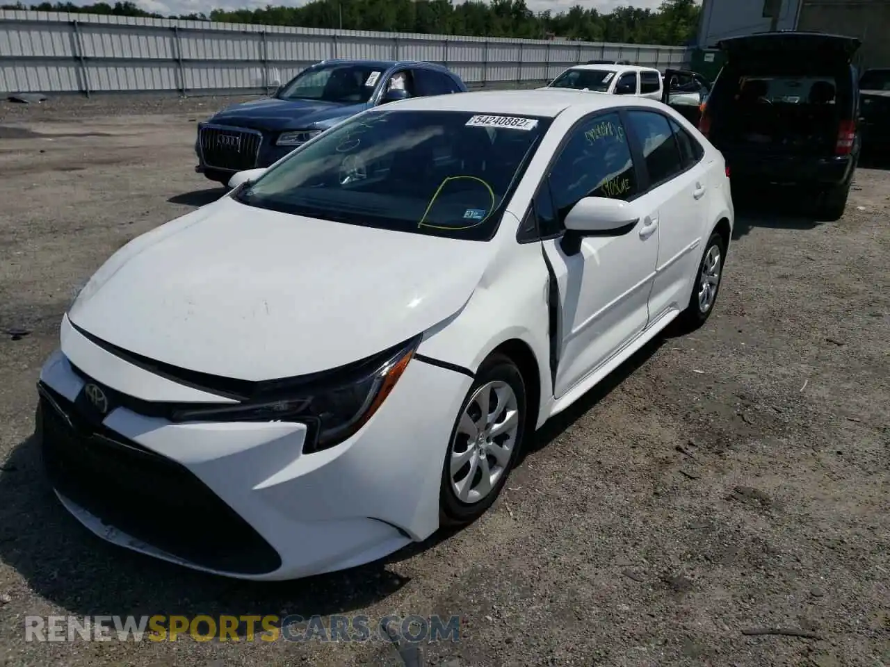 2 Фотография поврежденного автомобиля 5YFEPRAE3LP073132 TOYOTA COROLLA 2020