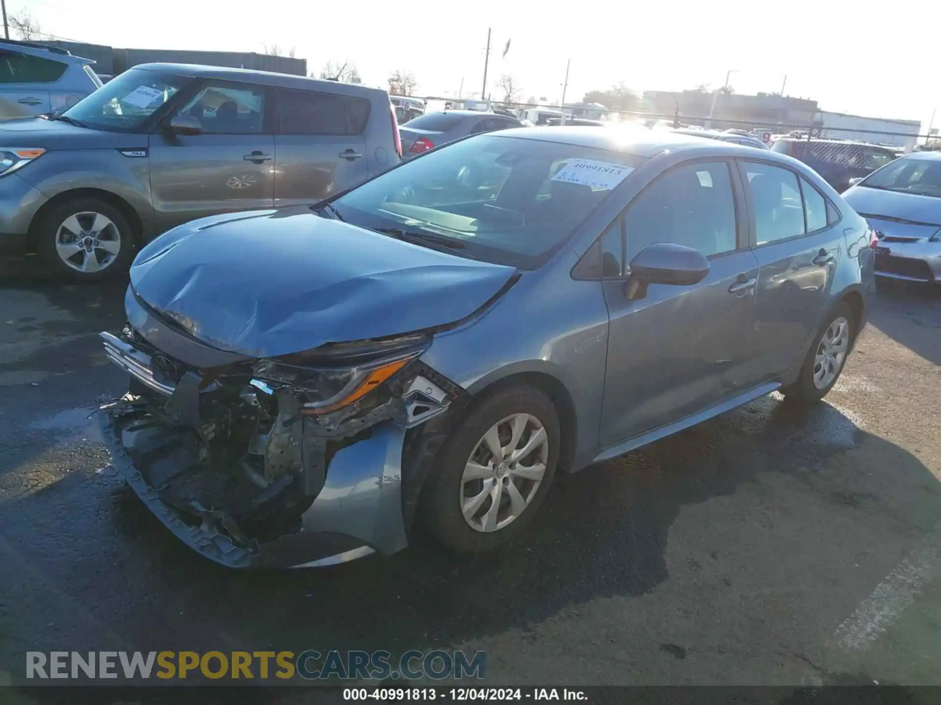 2 Photograph of a damaged car 5YFEPRAE3LP077780 TOYOTA COROLLA 2020