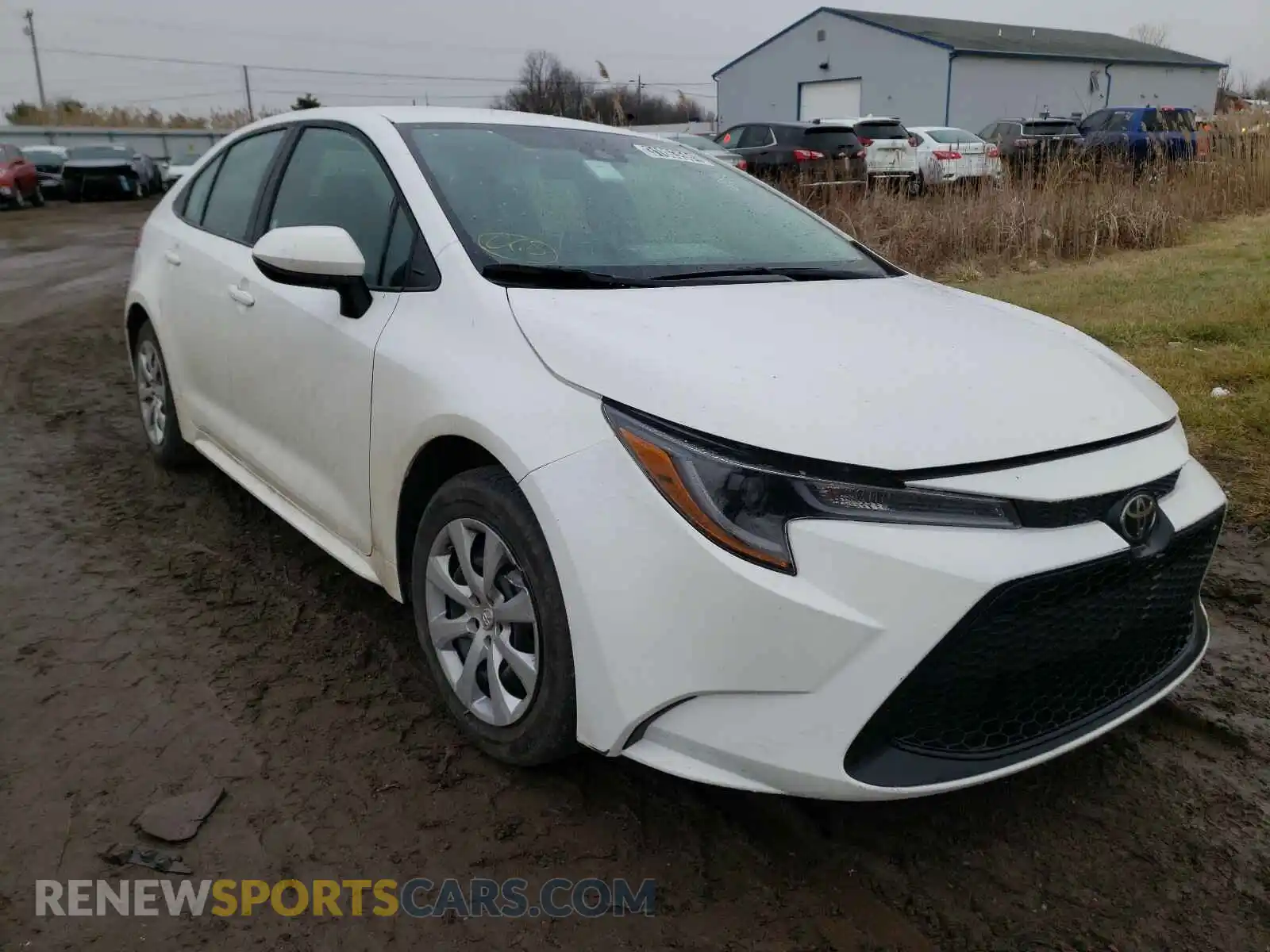 1 Photograph of a damaged car 5YFEPRAE3LP078797 TOYOTA COROLLA 2020