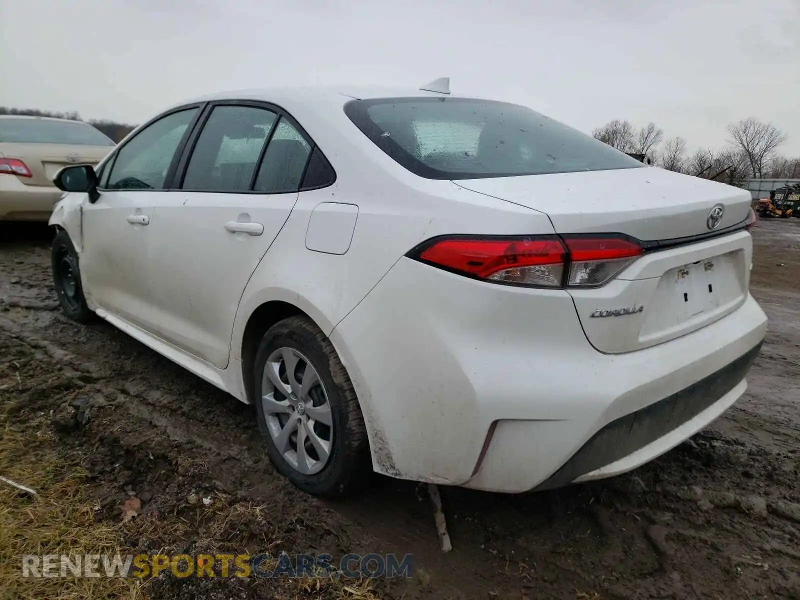 3 Photograph of a damaged car 5YFEPRAE3LP078797 TOYOTA COROLLA 2020