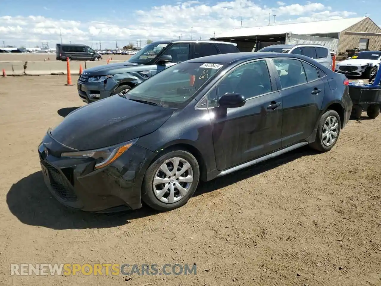 1 Photograph of a damaged car 5YFEPRAE3LP080937 TOYOTA COROLLA 2020