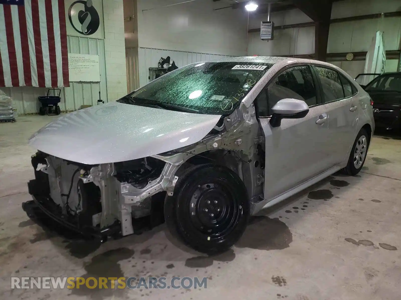 2 Photograph of a damaged car 5YFEPRAE3LP084664 TOYOTA COROLLA 2020
