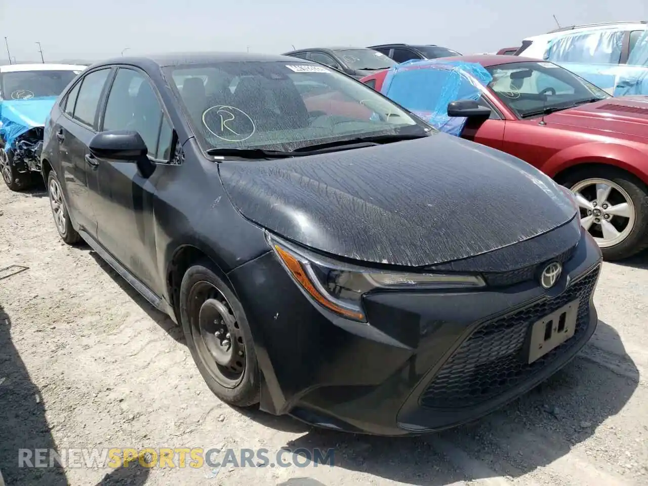 1 Photograph of a damaged car 5YFEPRAE3LP087239 TOYOTA COROLLA 2020