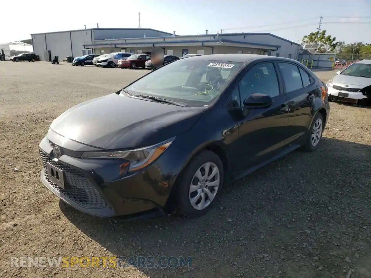 2 Photograph of a damaged car 5YFEPRAE3LP087239 TOYOTA COROLLA 2020