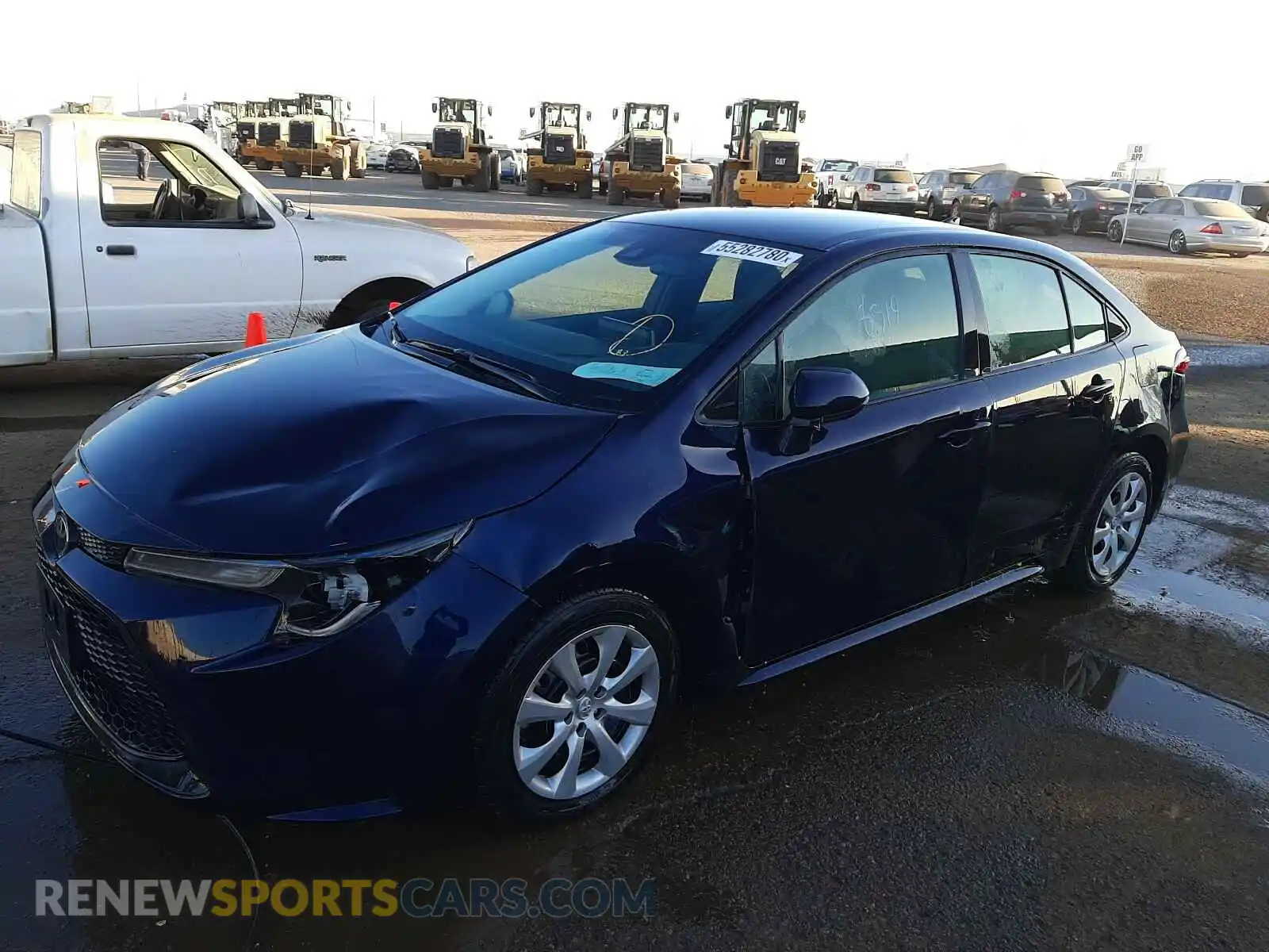 2 Photograph of a damaged car 5YFEPRAE3LP088276 TOYOTA COROLLA 2020