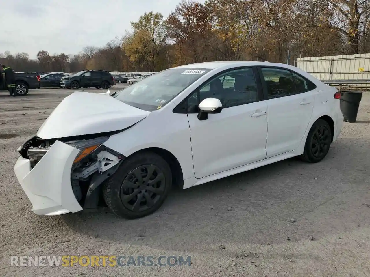 1 Photograph of a damaged car 5YFEPRAE3LP089573 TOYOTA COROLLA 2020