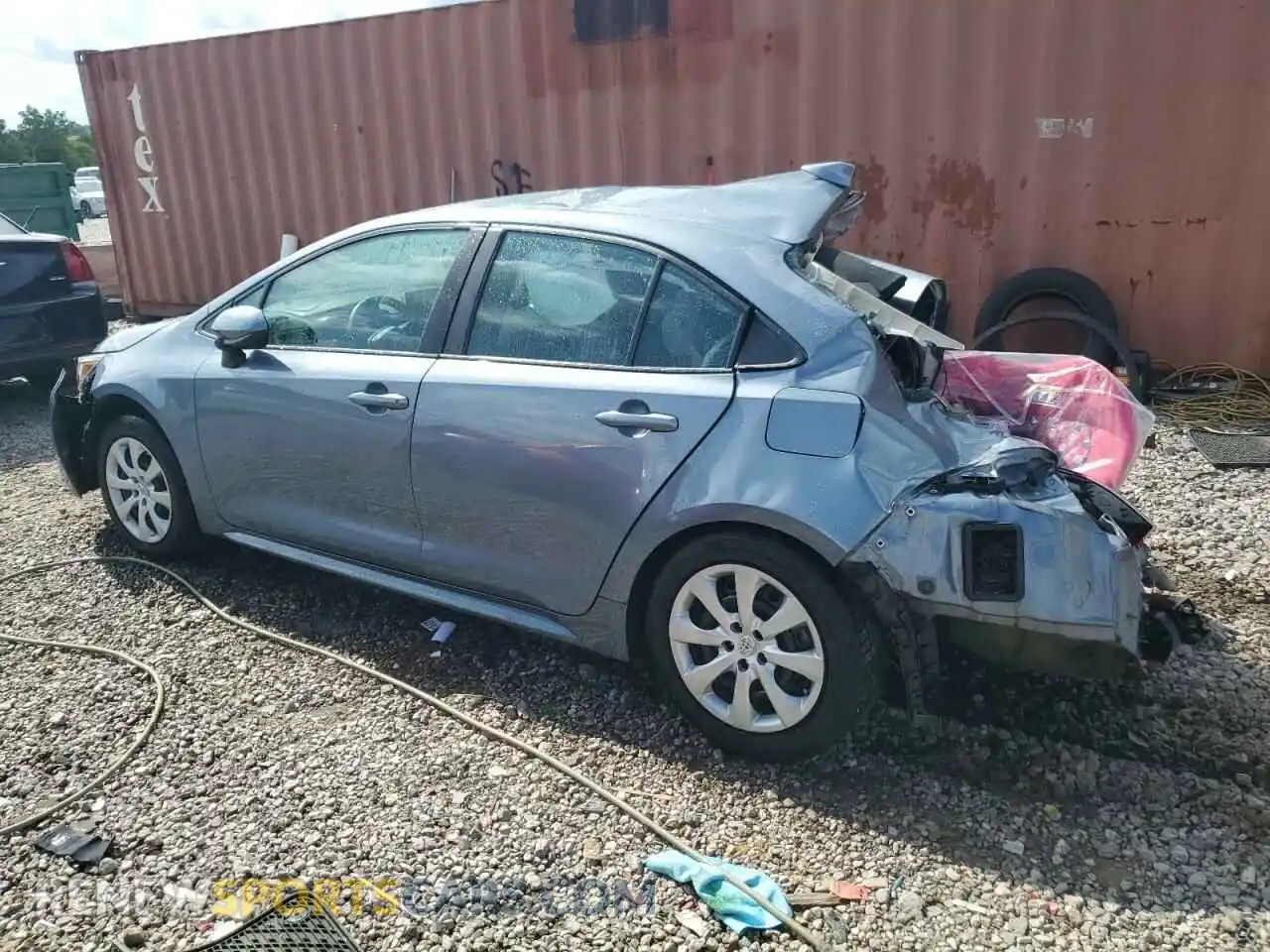 2 Photograph of a damaged car 5YFEPRAE3LP101124 TOYOTA COROLLA 2020